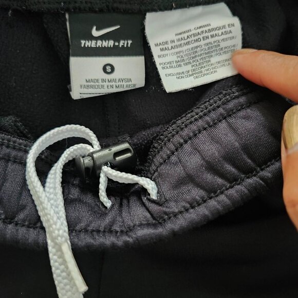 Nike Therma-Fit Black Pants wide leg youth size Small - Picture 6 of 8